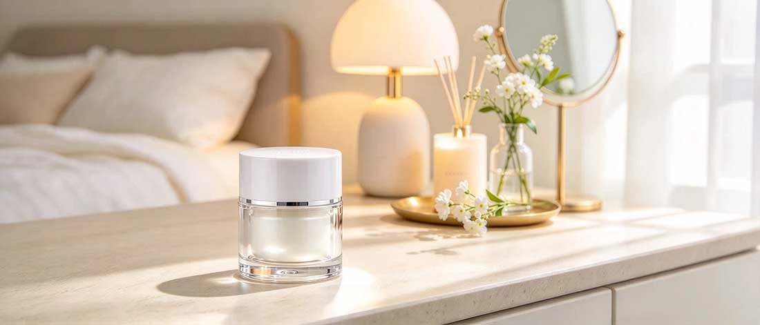 clear glass cream jars with lids 
