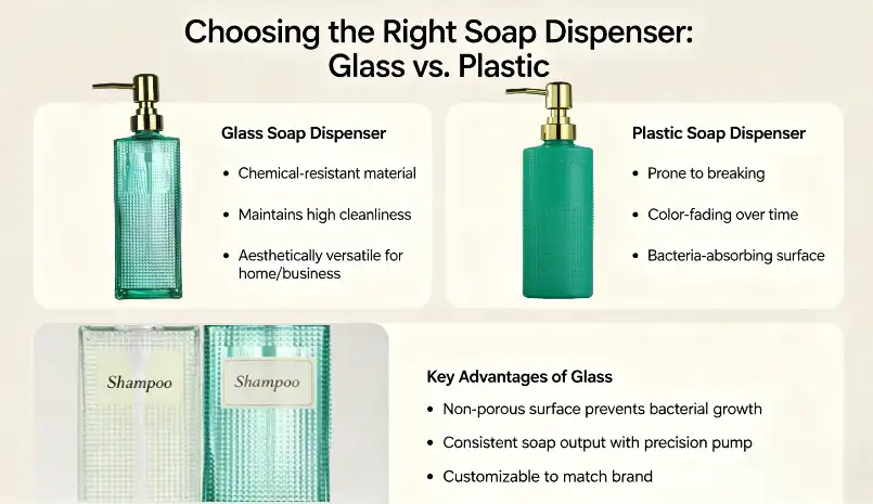 glass liquid soap dispenser glass liquid soap dispenser