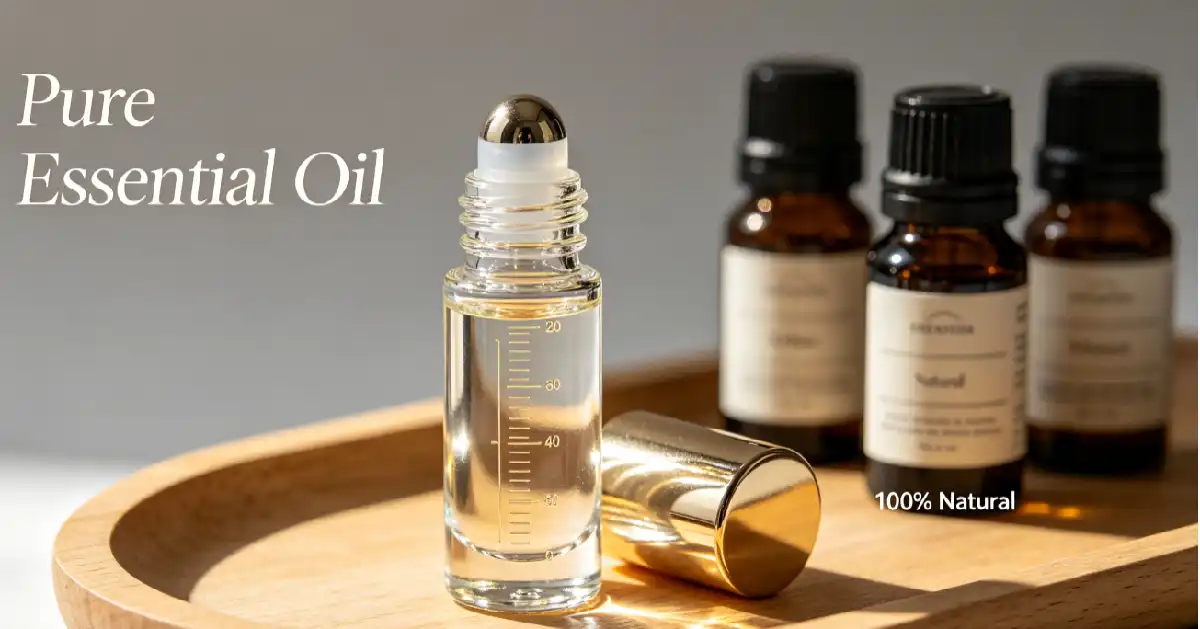 Empty Essential Oil Glass roller Glass Bottles