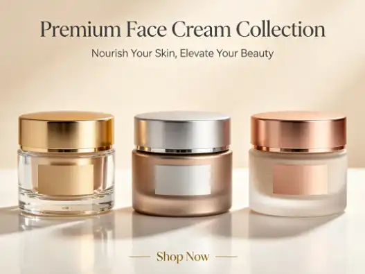 Class cream jar Class cream jar