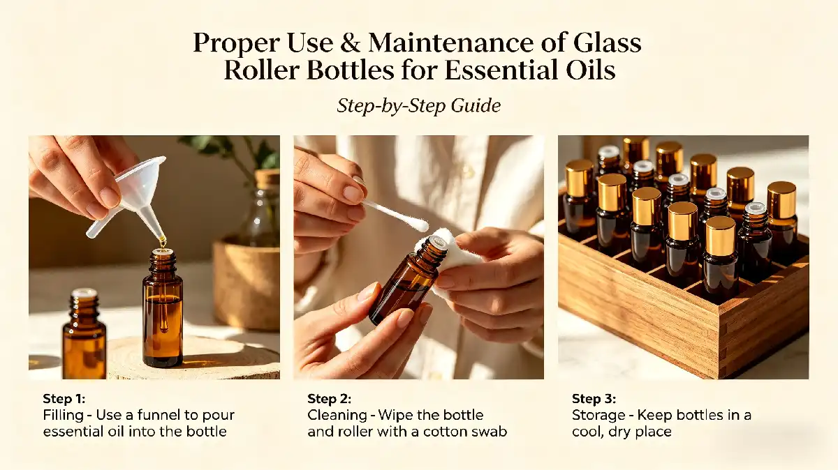 Essential Oil Roller Bottles