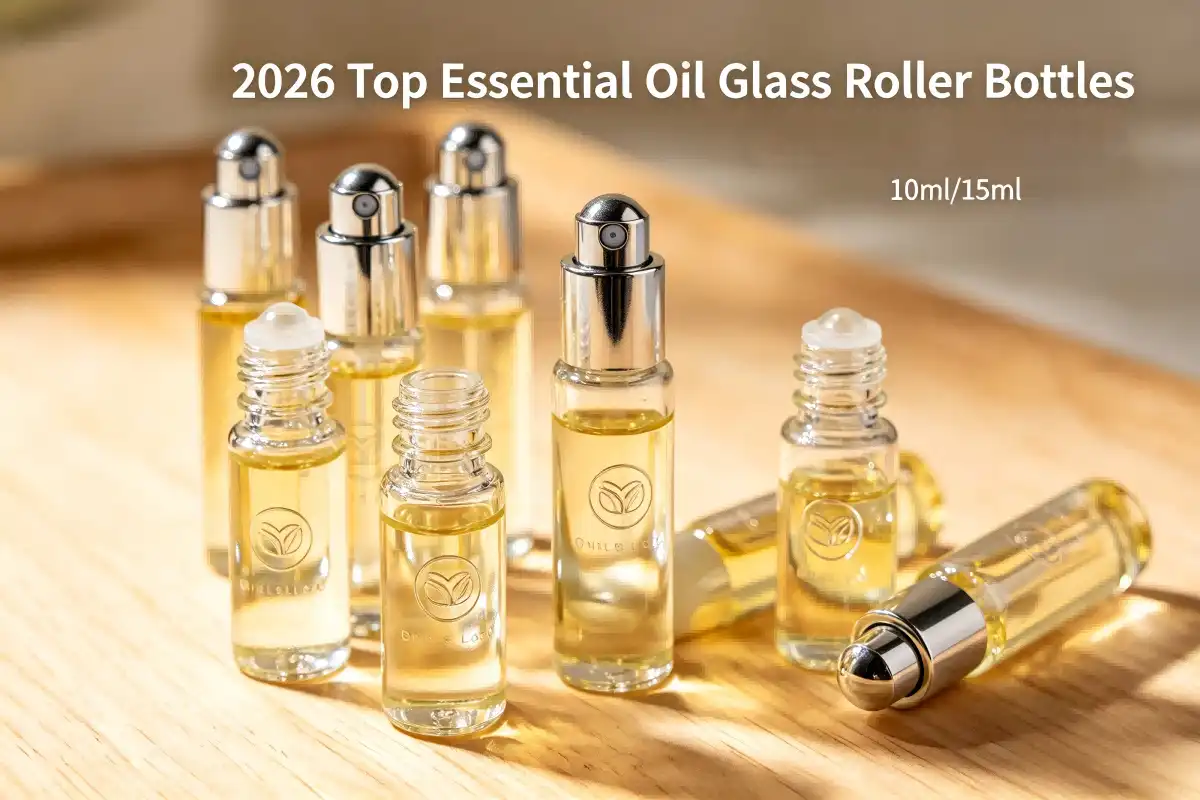 2026 Essential Oil Glass Roller Bottles