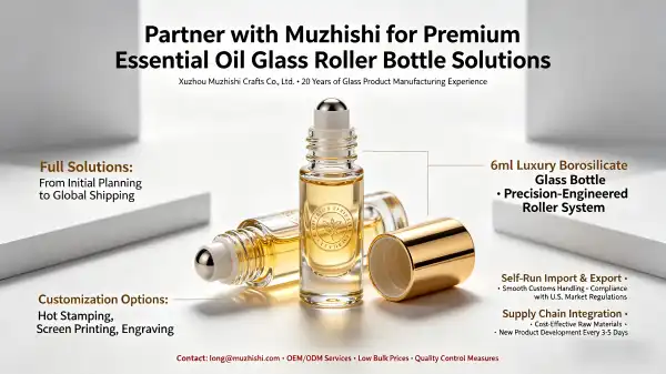 Essential Oil Glass Roller Bottle 4-18 5