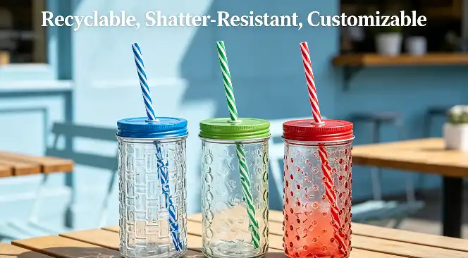 glass drinking bottle