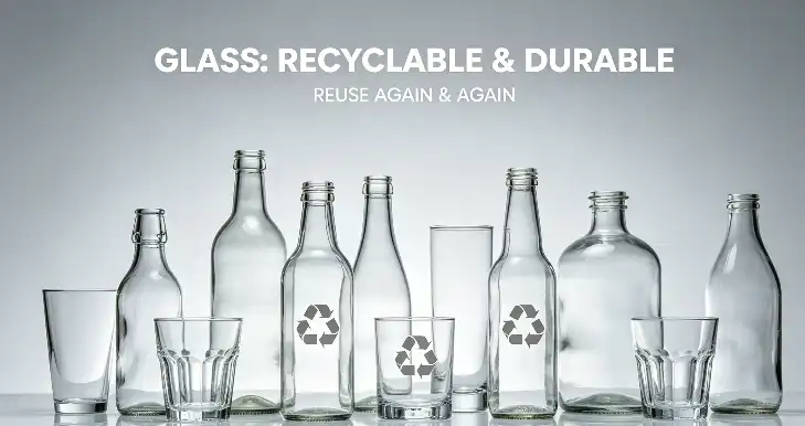 glass drinking bottle