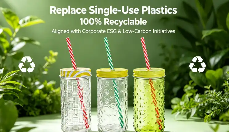 glass drinking bottle