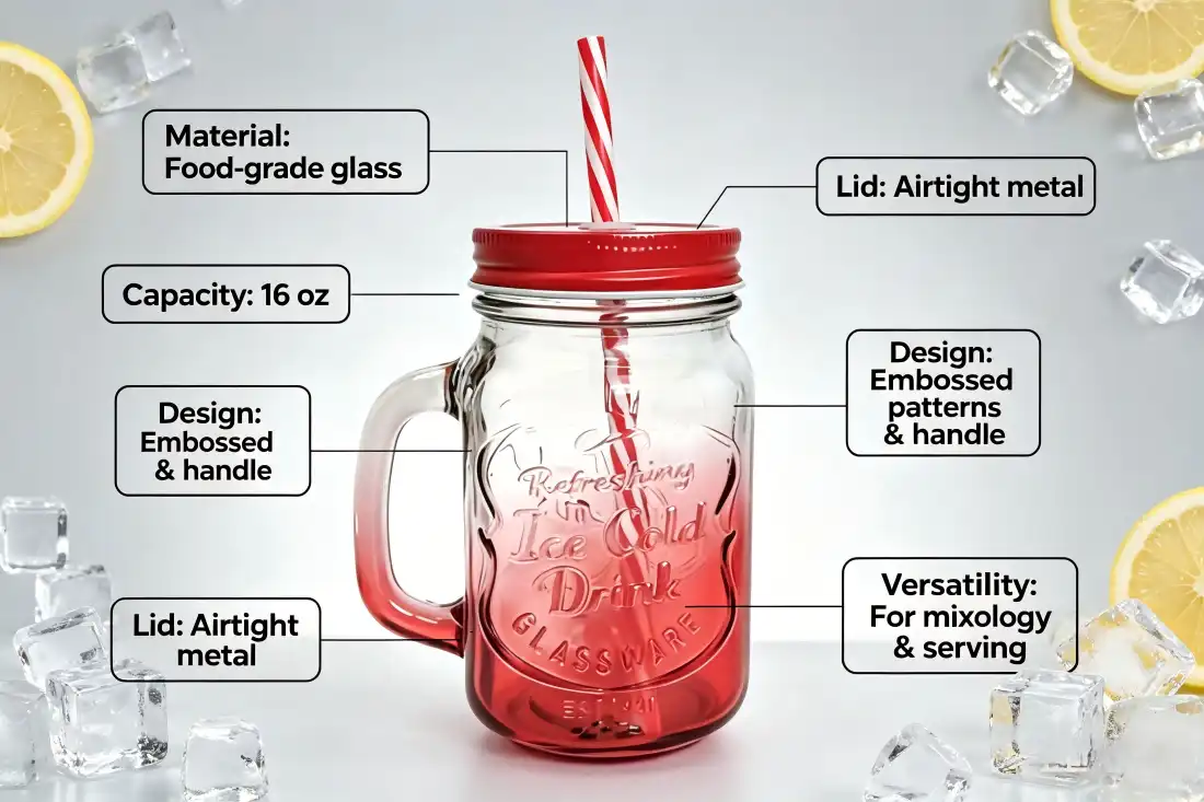 Mason Drinking Glasses Mason Drinking Glasses