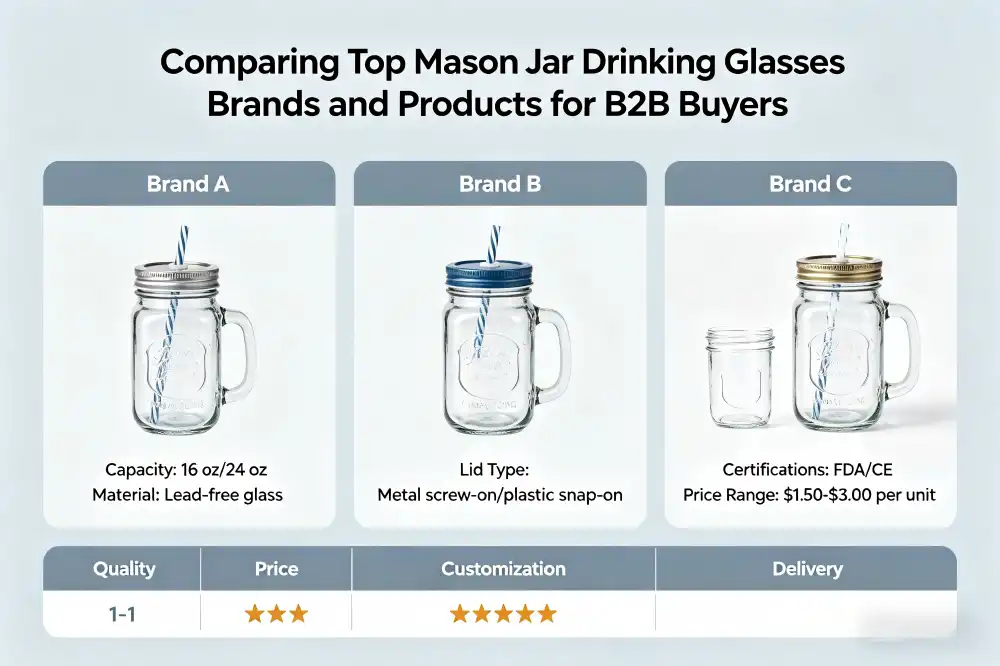 Mason Jar Drinking Glasses Brands Mason Jar Drinking Glasses Brands