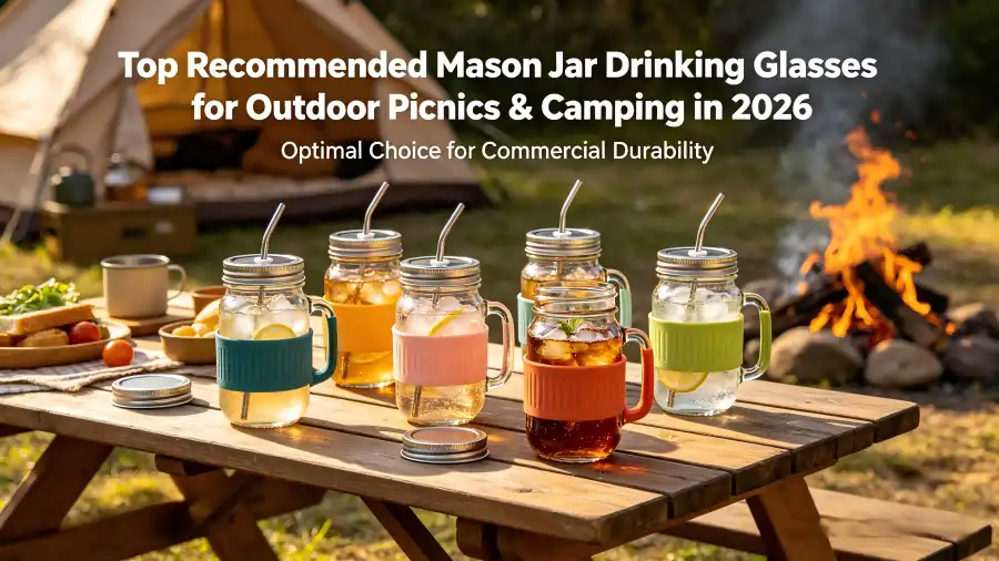 Mason Jar Drinking Glasses 