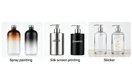 glass pump bottles