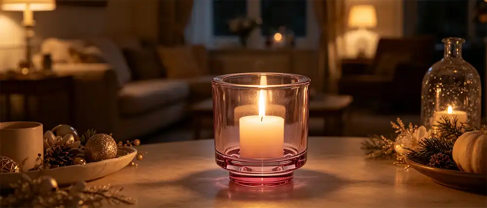 Heavy Base Clear Glass Candle Jars Heavy Base Clear Glass Candle Jars