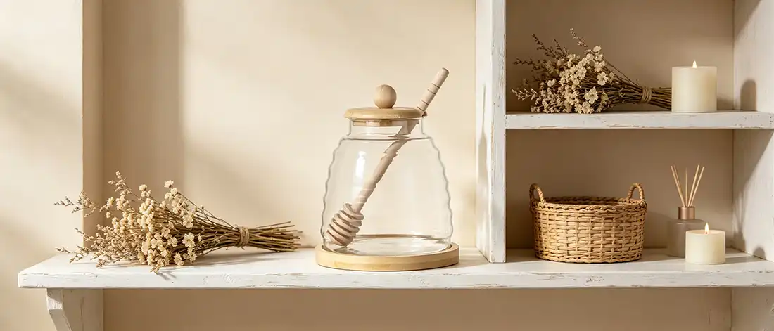 Round Honey Jars