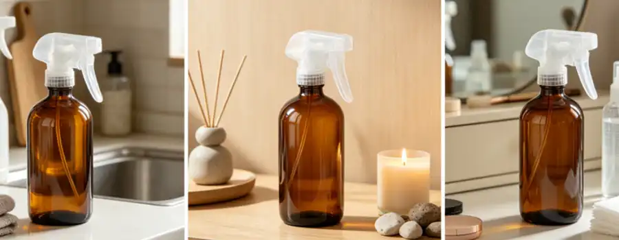 500ml amber glass spray bottle 500ml amber glass spray bottle
