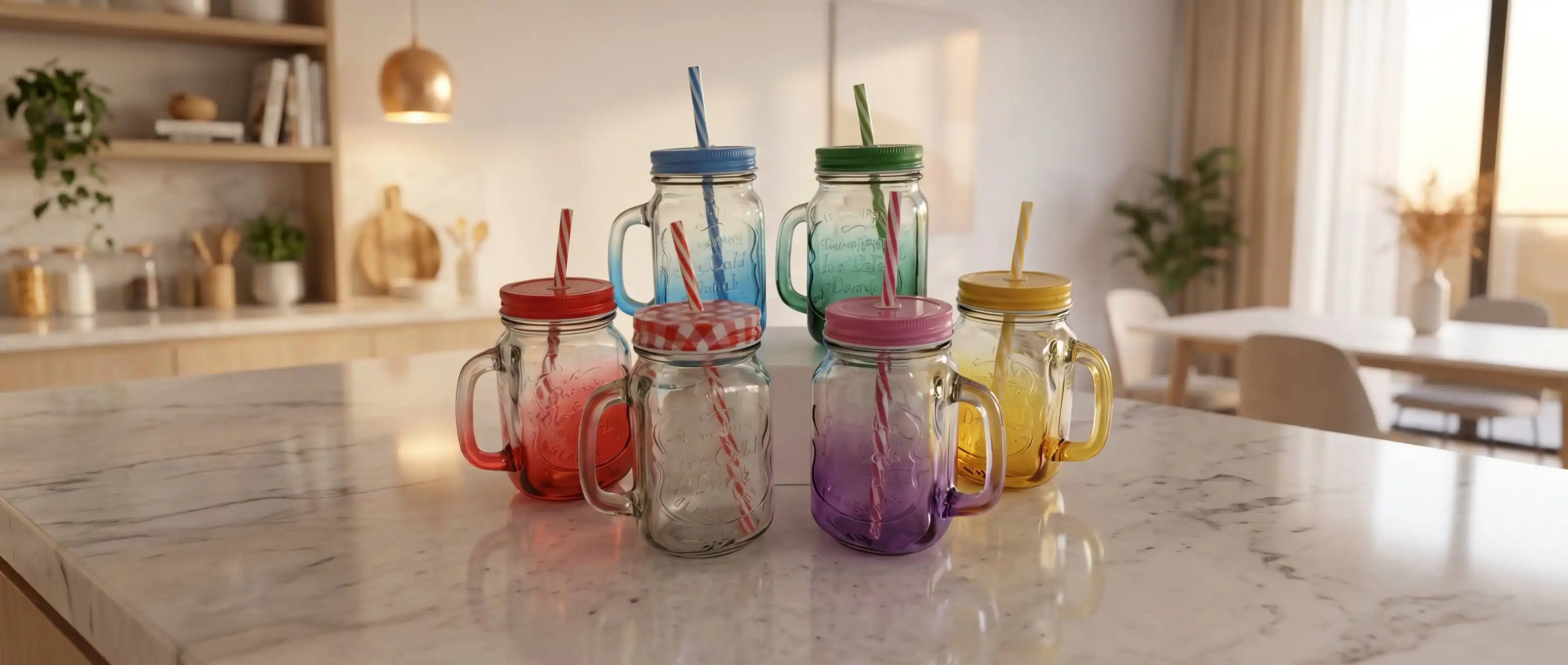 Glass Tea Juice Cup