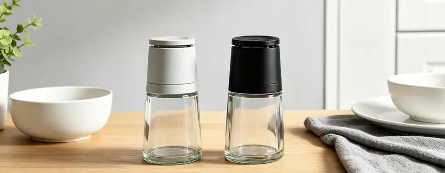 adjustable glass spice grinder