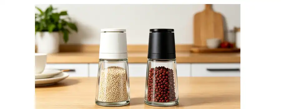 adjustable glass spice grinder