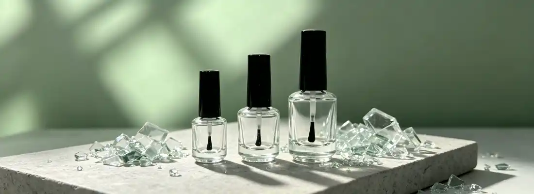 blog-1-1aRound Shoulder Clear Glass Nail Polish Bottles