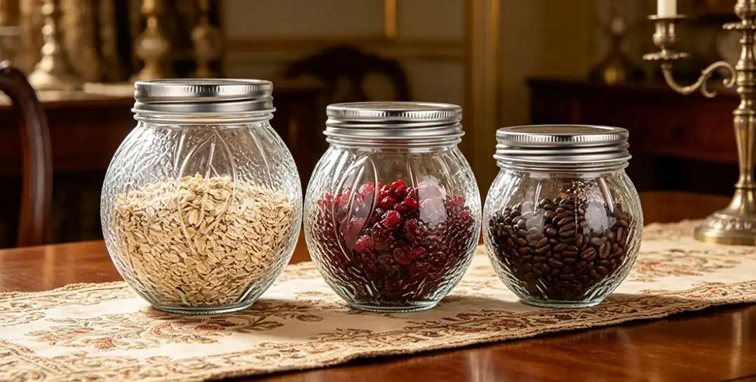 Glass Food Container(