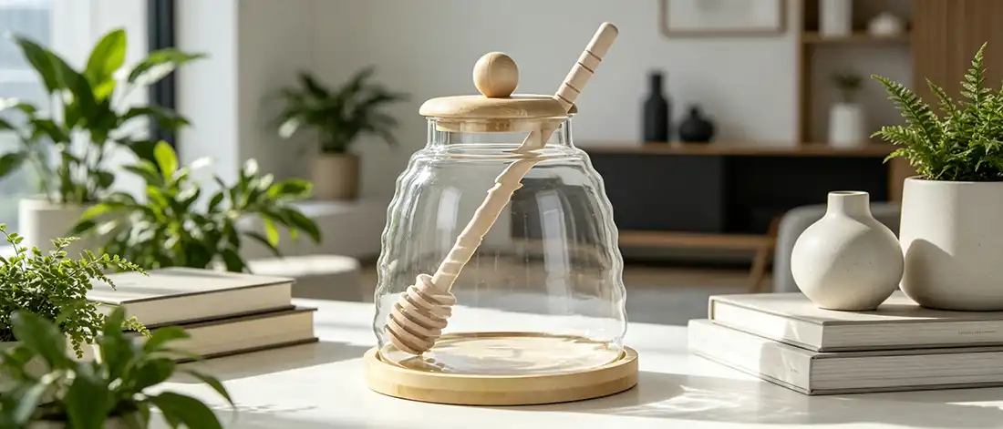 Round Honey Jars