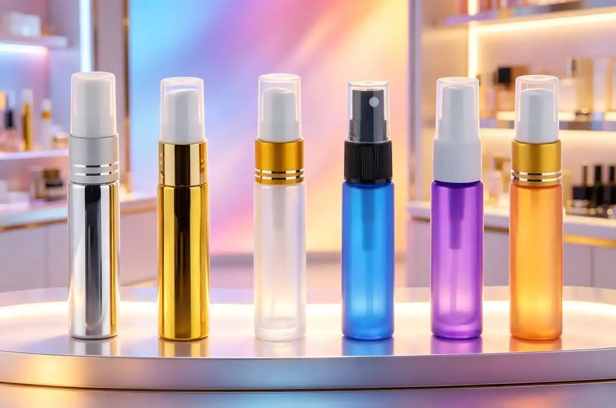 Colorful Glass Spray Bottles