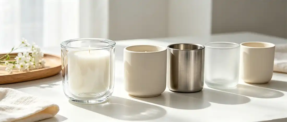 Comparing Clear Simple Glass Candle Holders to Other Material Options