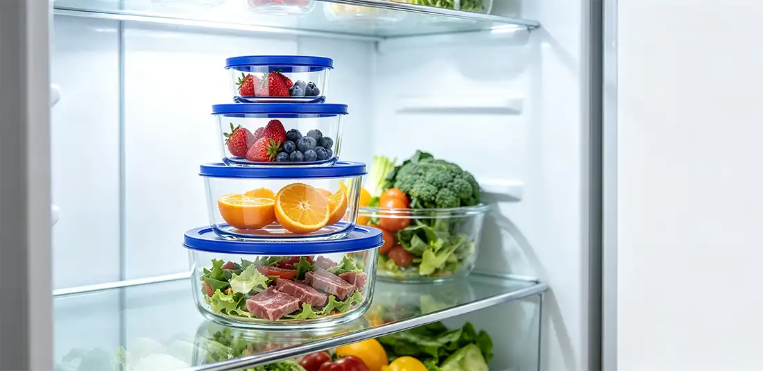 Round Glass Lunch Box Round Glass Lunch Box