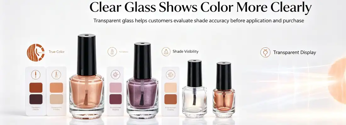 round shoulder clear glass nail polish bottles round shoulder clear glass nail polish bottles