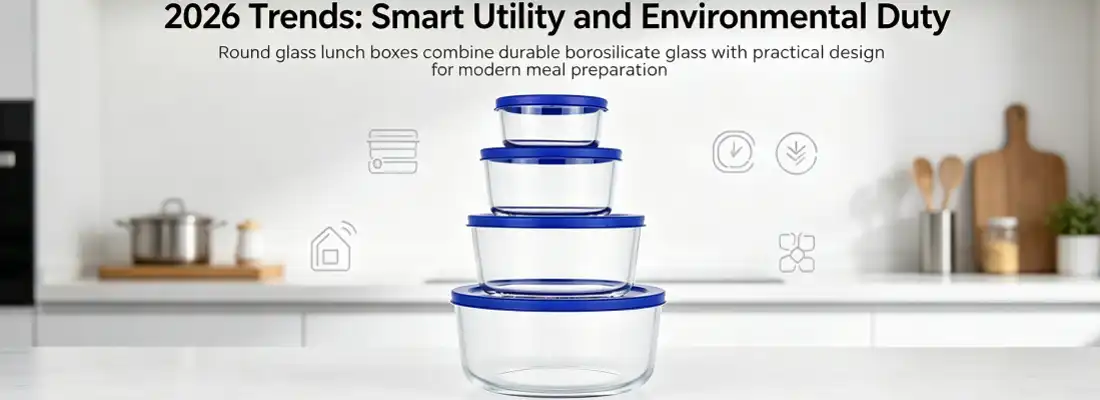 round glass lunch box round glass lunch box