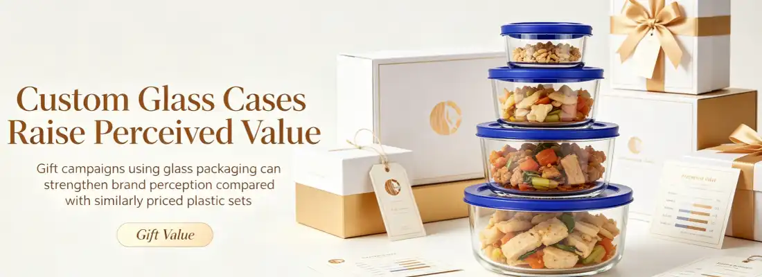 round glass lunch box