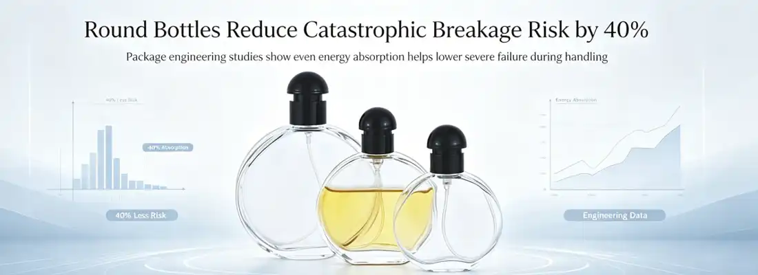 Round perfume bottle Round perfume bottle