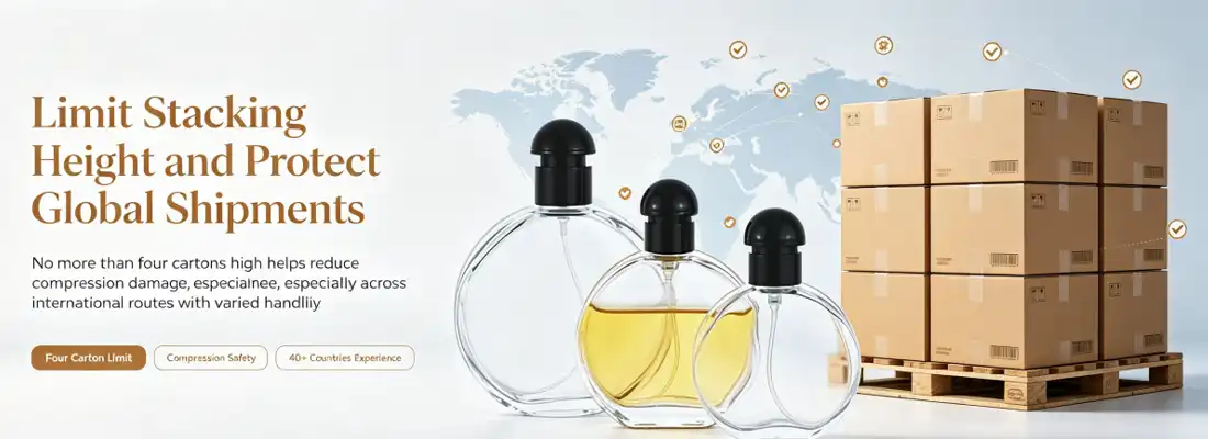 Round perfume bottle