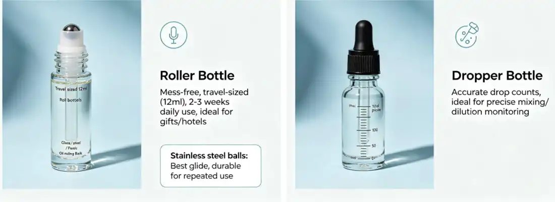small essential oil bottle