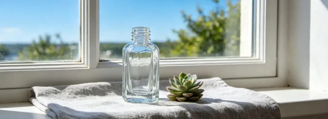 small essential oil bottle