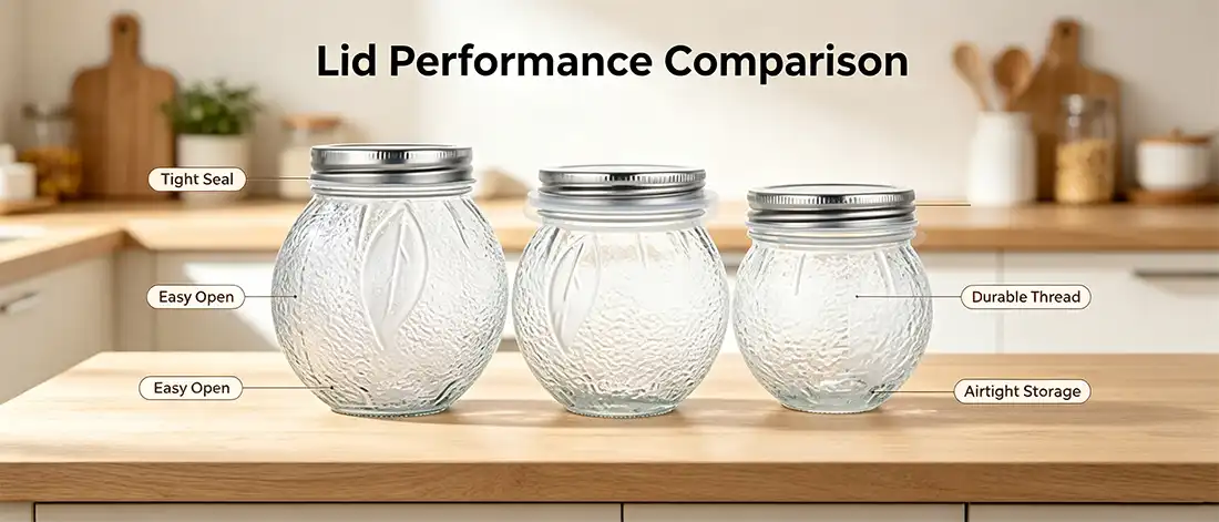Glass Food Container