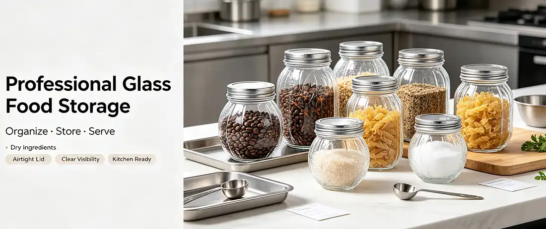 Glass Food Container Glass Food Container