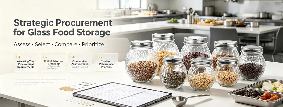 Glass Food Container Glass Food Container
