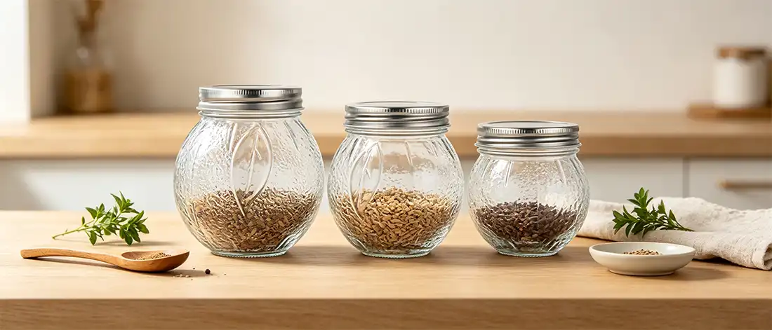Glass Food Container
