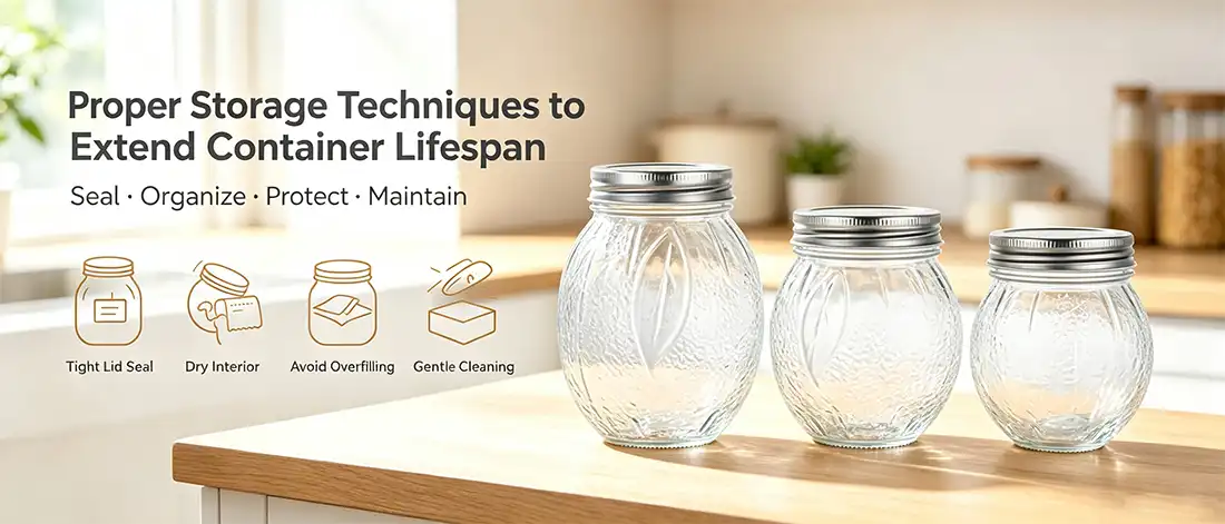Glass Food Container Glass Food Container