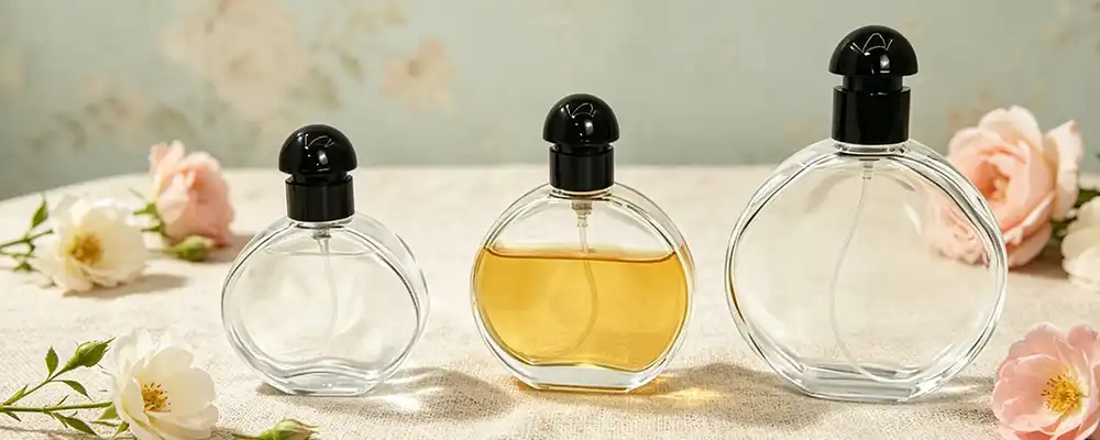 Round perfume bottle Round perfume bottle