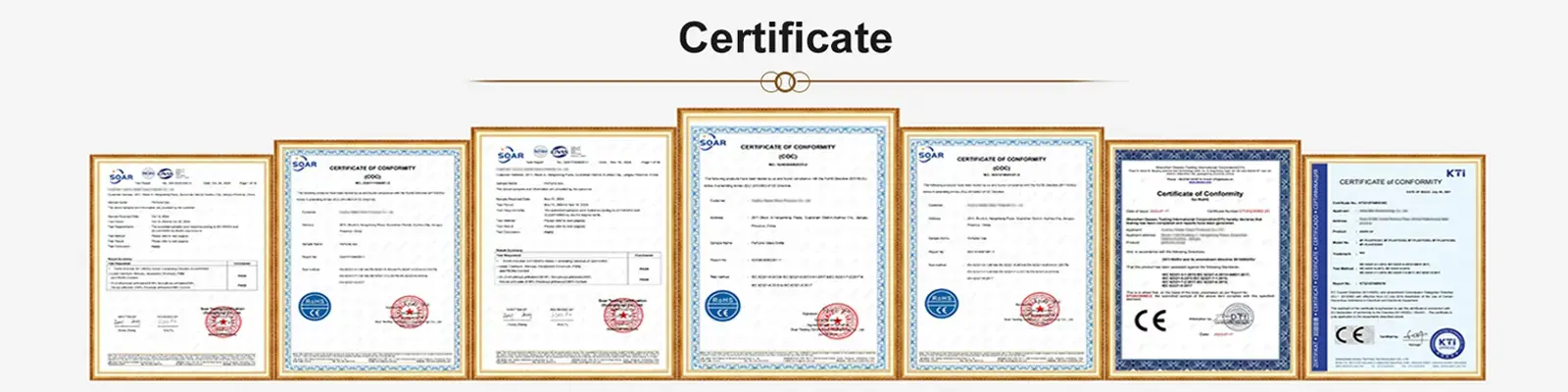 Certifications Certifications