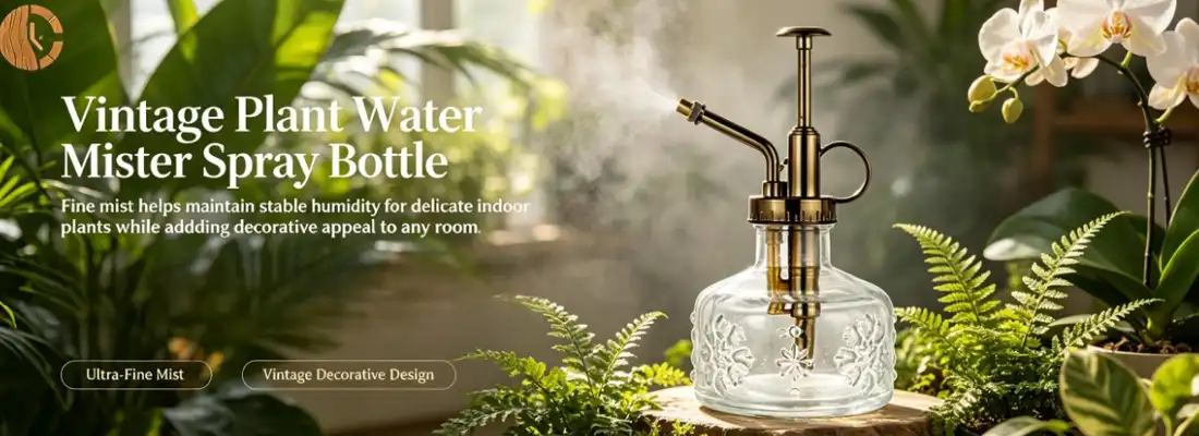 Vintage Plant Water Mister Spray Bottle