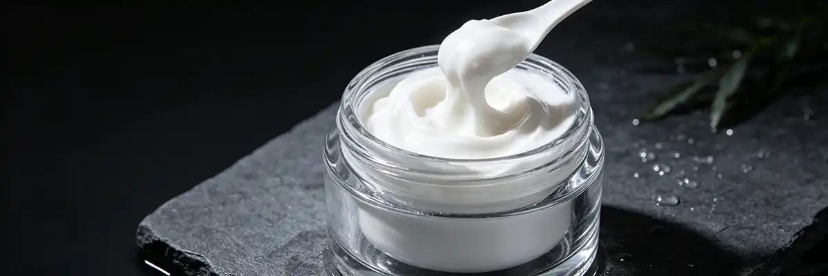 Clear Glass Cream Jars With Lids
