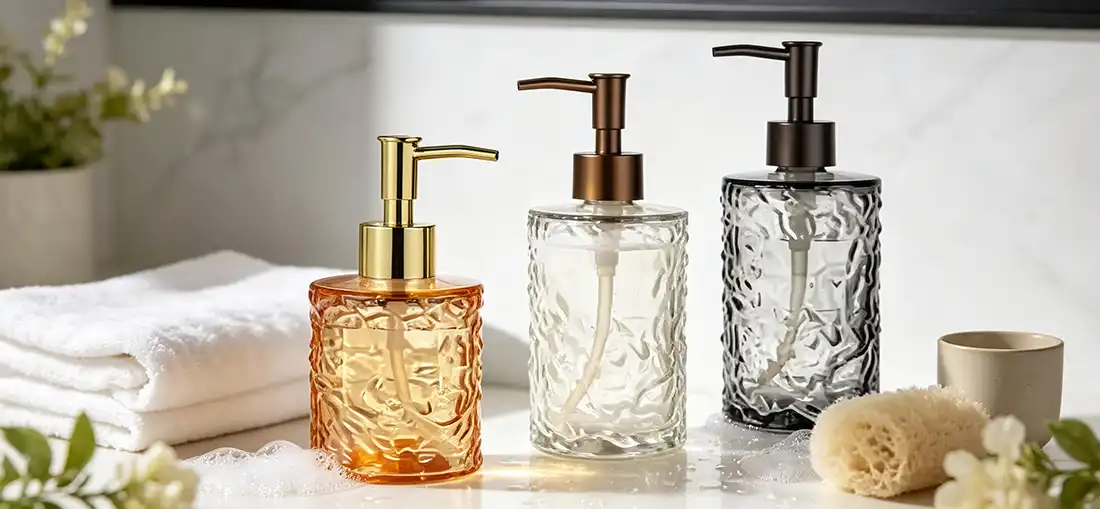 Glass Soap Dispenser