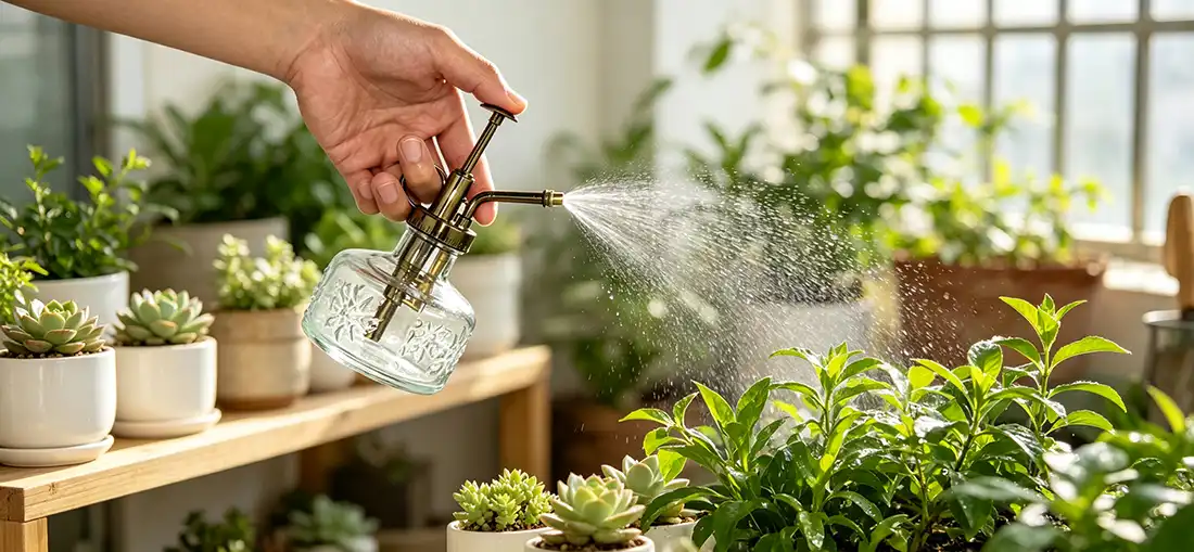 Vintage Plant Water Mister Spray Bottle