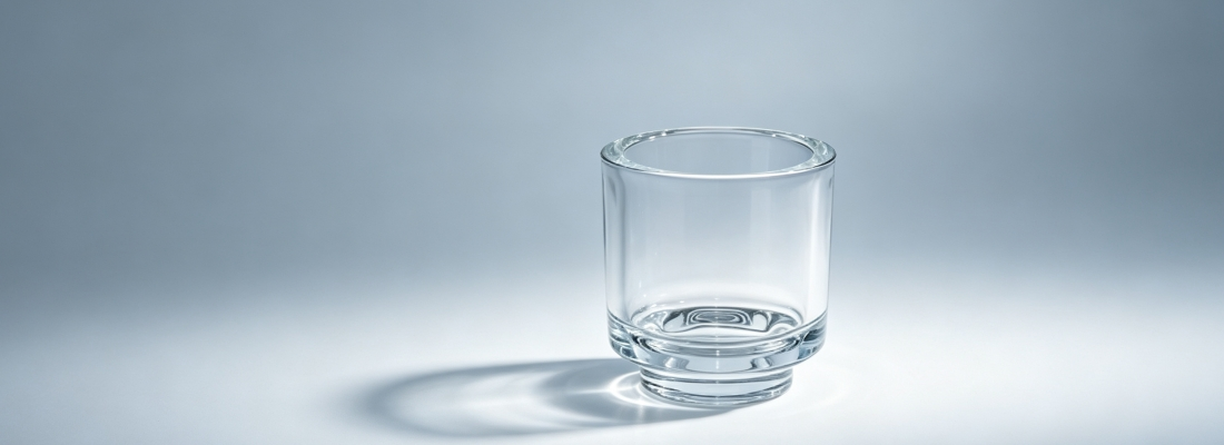 Cylinder Glass Candle Jar