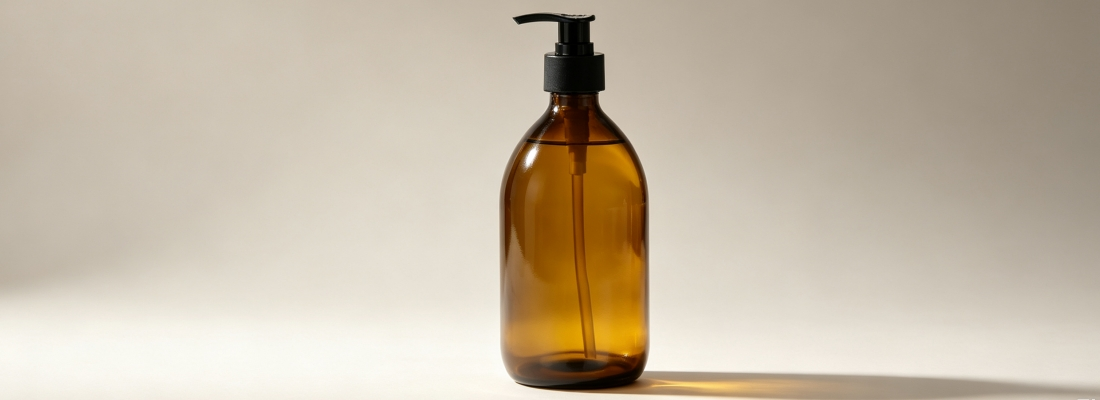Glass Bottles With Lotion Pump Glass Bottles With Lotion Pump