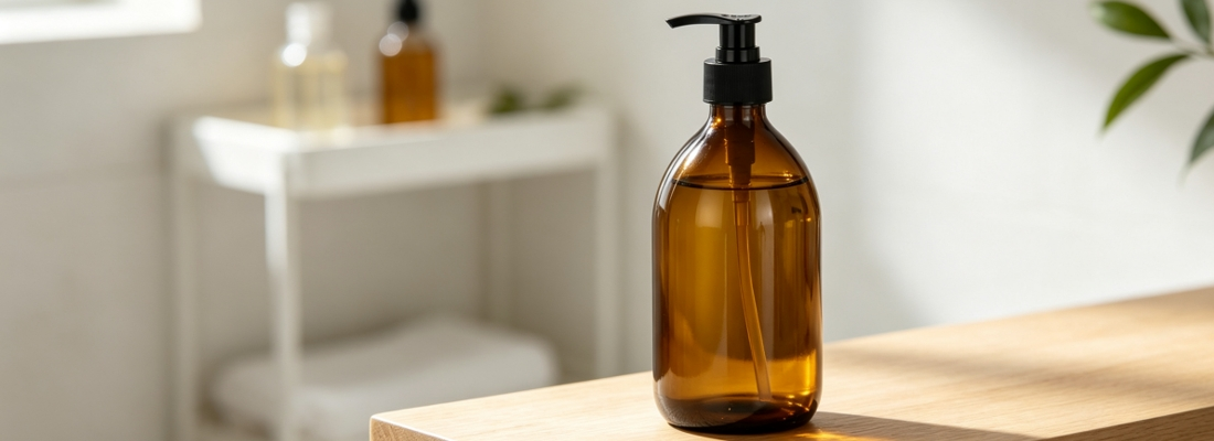 Glass Bottles With Lotion Pump Glass Bottles With Lotion Pump