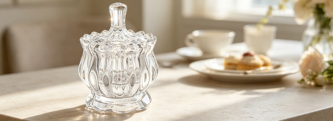 Glass Candy Bowl Jar With Lid Glass Candy Bowl Jar With Lid