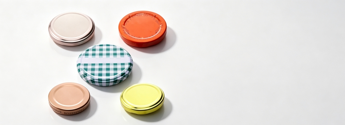 Customizable Pattern Metal Jar Lids Customizable Pattern Metal Jar Lids