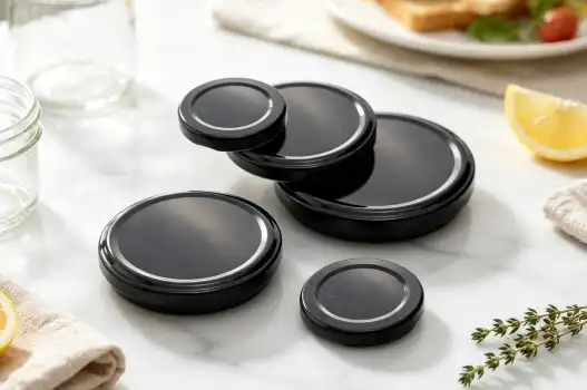 Custom Metal Jar Lids for Private Label Brands